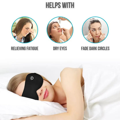 Warm Therapeutic Eye Mask with Adjustable Heat Setting