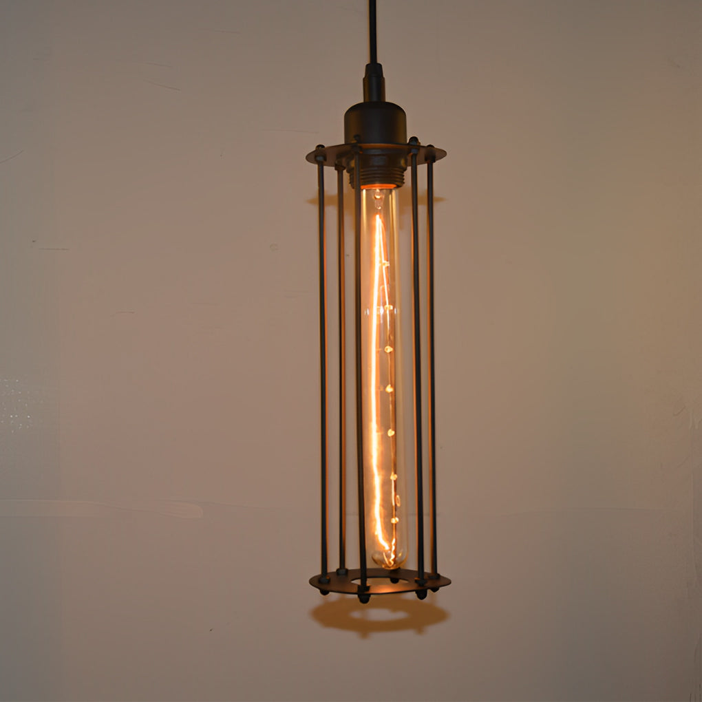 Vintage Metal Hanging LampFixture