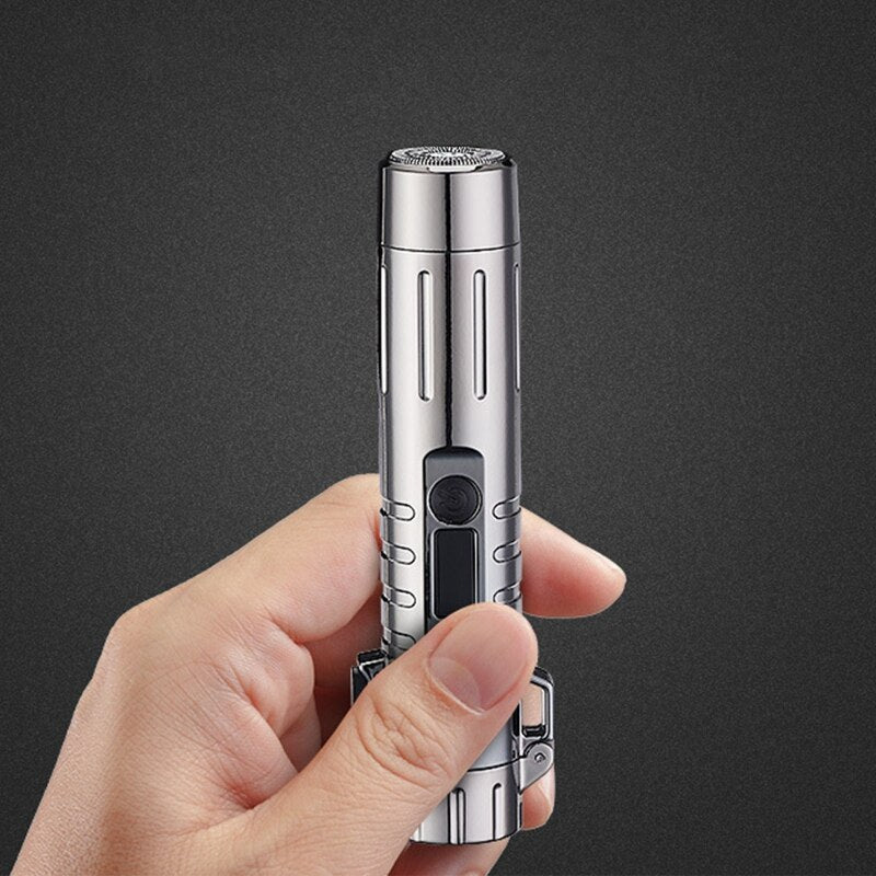 Rechargeable Men's Shaver with LED Light - Pexav