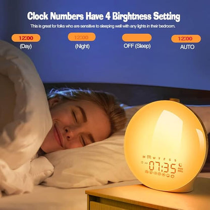 Wake Up Clock With Soothing Nature Sounds