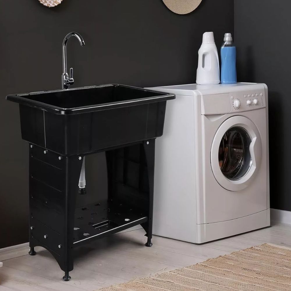 Standalone Heavy Duty Laundry Sink Basin