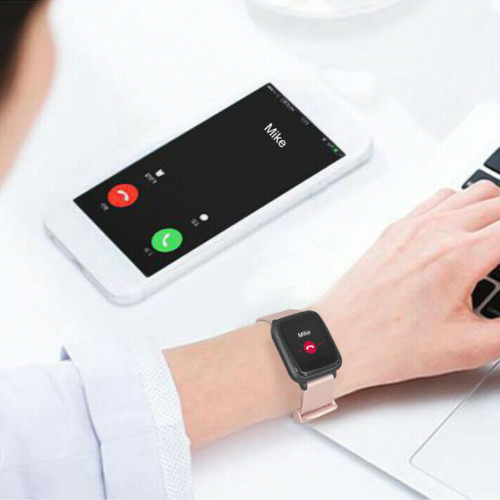 Accurate BP Tracker Smart Fitness Watch