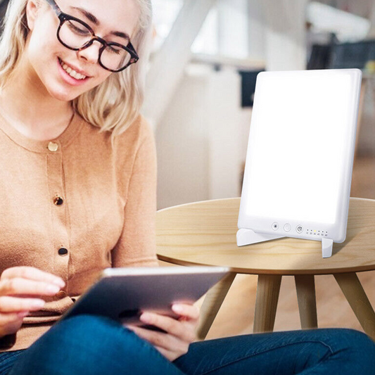 Bright Portable SAD Light Therapy Box Lamp - Pexav