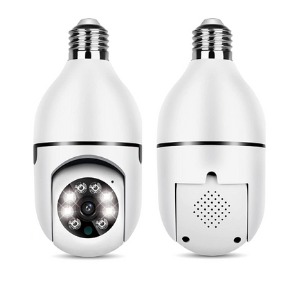 Wi-Fi Smart Home Security Light Bulb Camera