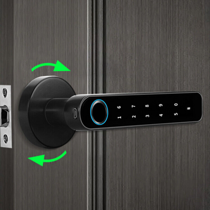 Secure Digital Fingerprint Bluetooth Door Lock System