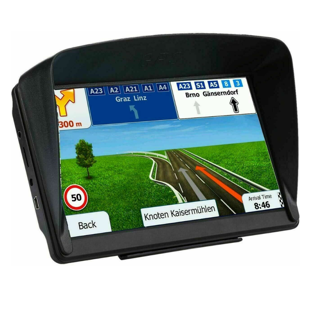 Advanced Vehicle GPS Navigation System with LCD Display