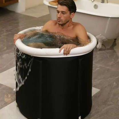 Compact Collapsible Ice Bath Tub for Athletes