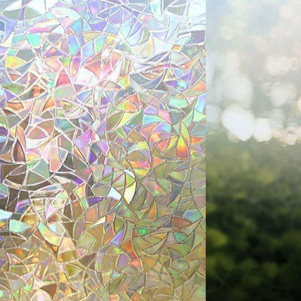 Colorful Glass Window Privacy Sticker Film - Pexav