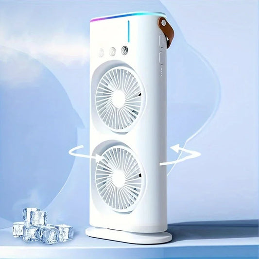 Compact Dual Function Air Cooler Fan - Pexav