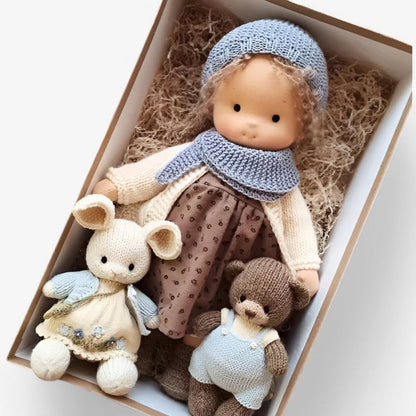 Artistic Handmade Doll for Creative Kids Play