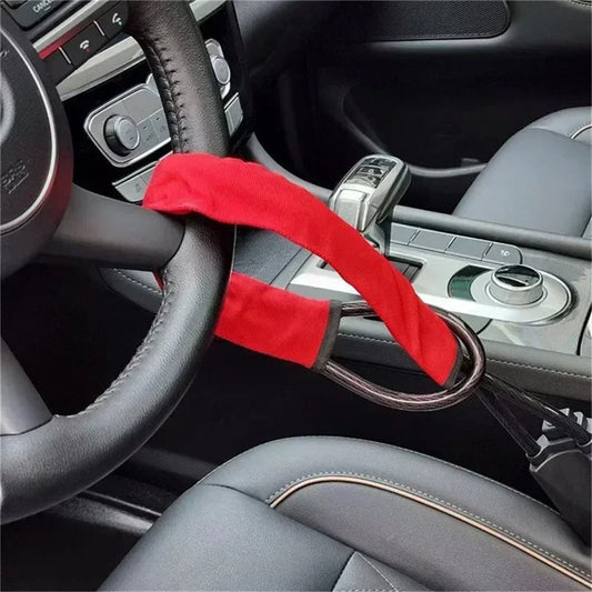 Anti Theft Car Steering Wheel Lock with Belt - Pexav