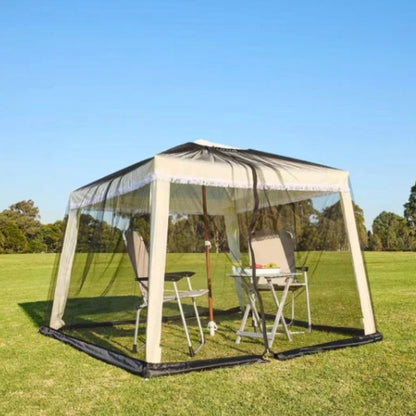 Breathable Patio Umbrella Bug Screen Netting