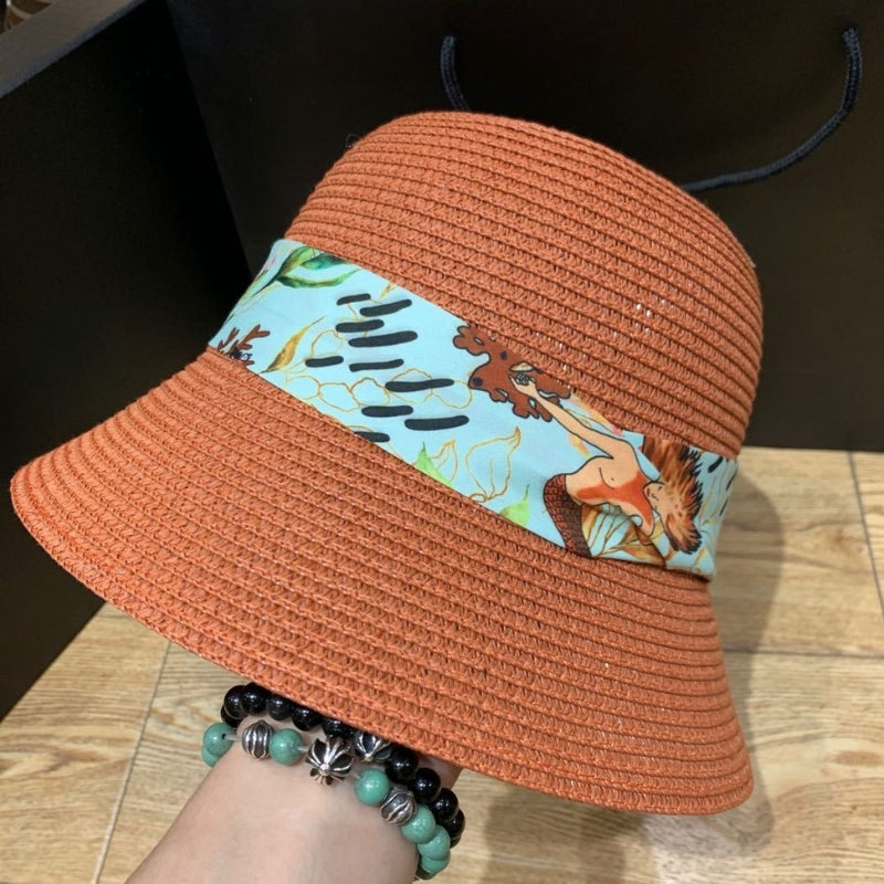 Women's Wide Brim Sun Hat with Bow