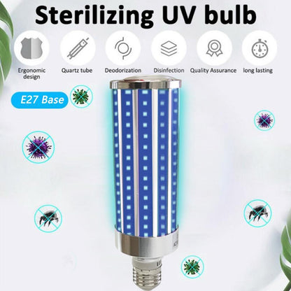 Sanitary UV LED Light Bulb with Remote 99% Bacteria Killer