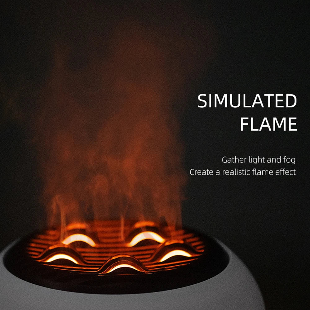 Colorful Ocean Flame Essential Oil Diffuser