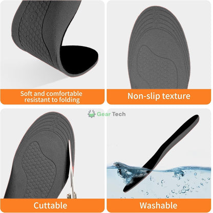 Warm Rechargeable Insoles with USB Charging