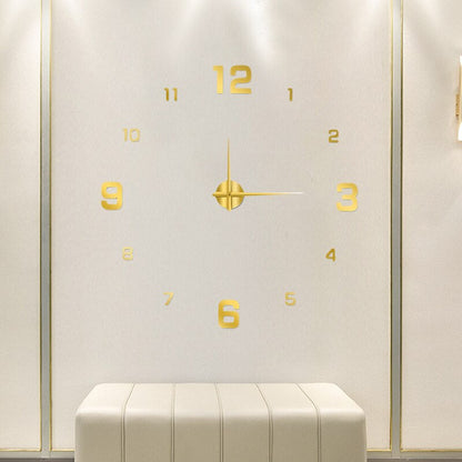 Large Decorative Round Wall Clock
