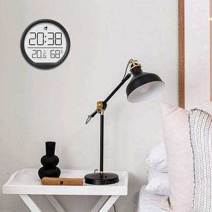 Compact Digital Sticky Wall Clock - Pexav