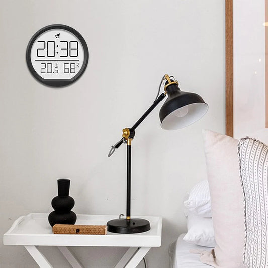 Compact Digital Sticky Wall Clock - Pexav