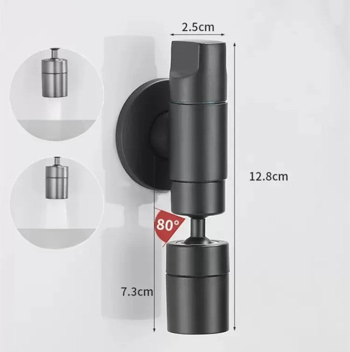 Sleek 360 Degree Kitchen Faucet