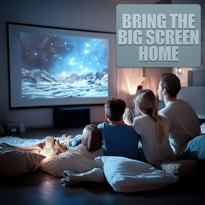 Compact HD Portable Home Projector