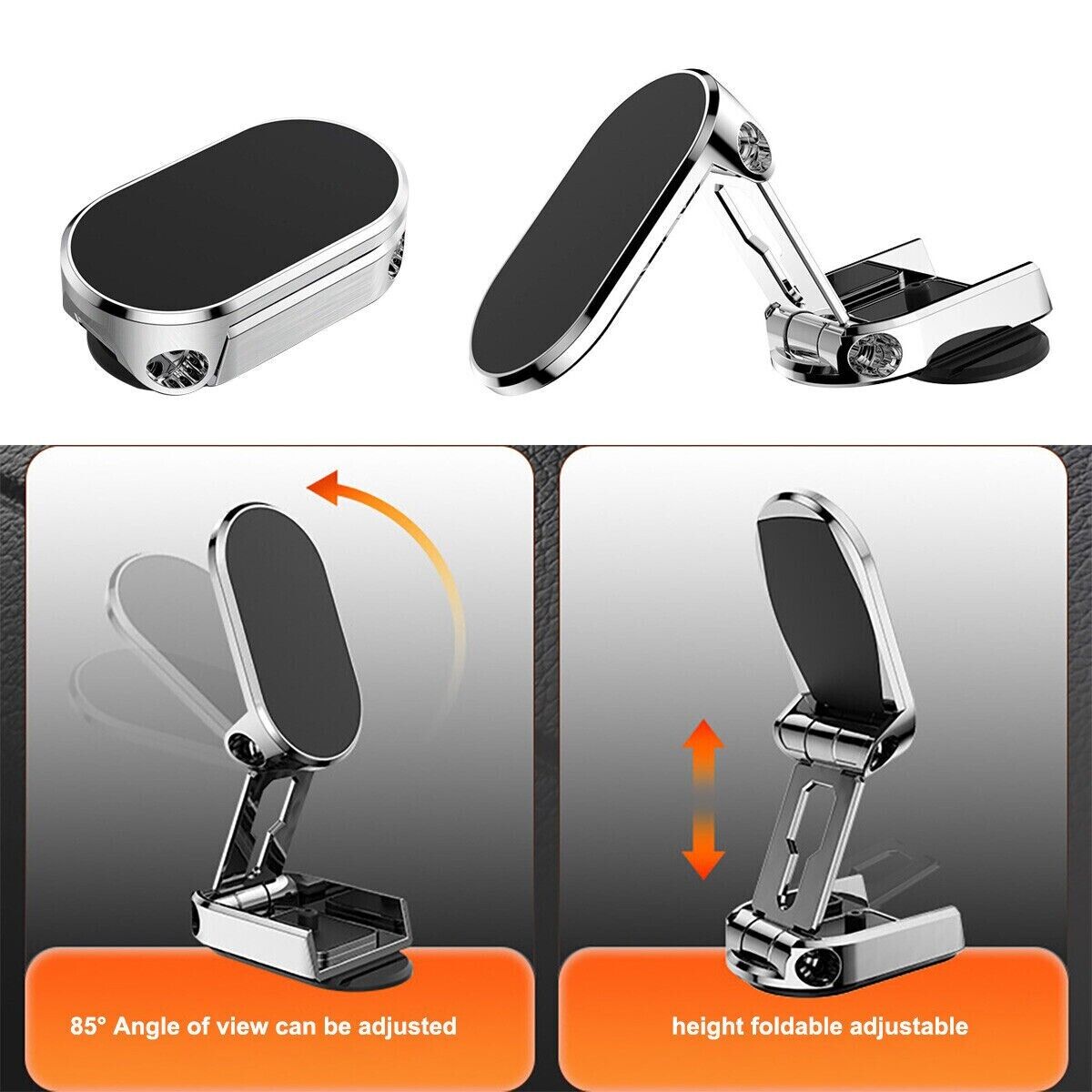 Compact Adjustable Car Phone Mount