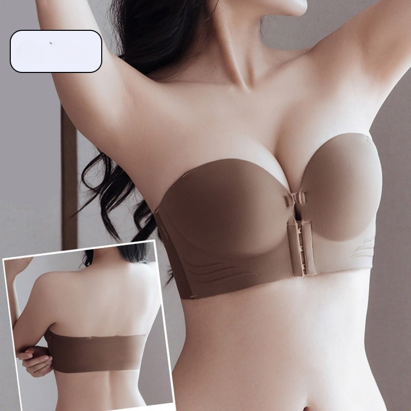 Comfortable Backless Bra with Easy Front Clasp