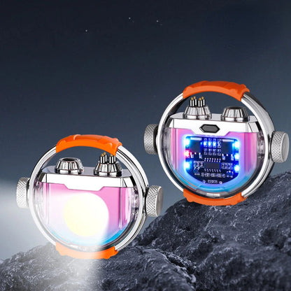 Unique Round LED Plasma Lighter Arc Lamp