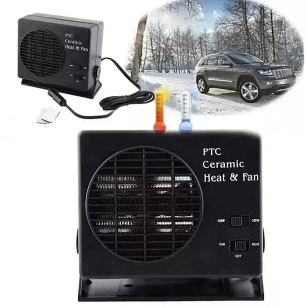 Compact Auto Heating Fan