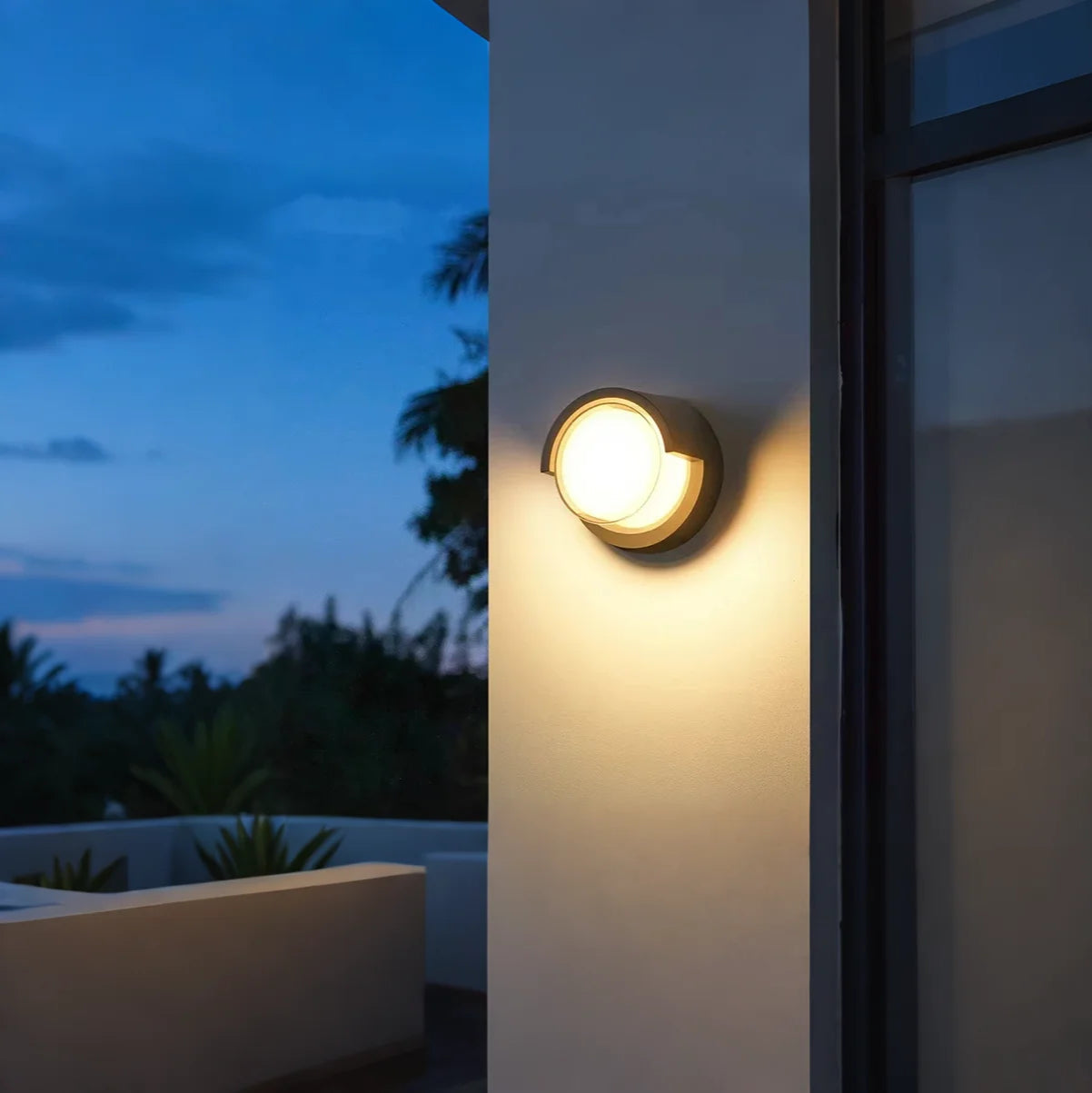 Smart Motion-Activated Outdoor Wall Light