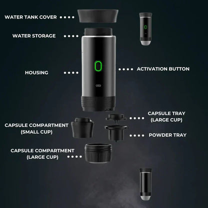 Space Saving 3-in-1 Coffee Machine