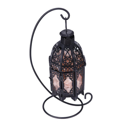 Rustic Metal Himalayan Desk Lamp