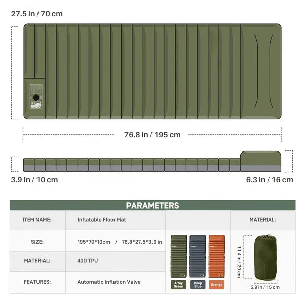Comfortable Outdoor Air Bed Mattress