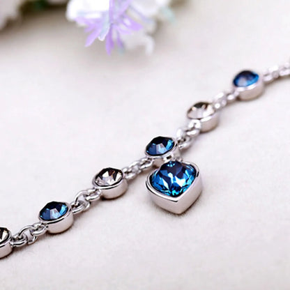 Sparkling Sea Crystal Jewelry Bracelet