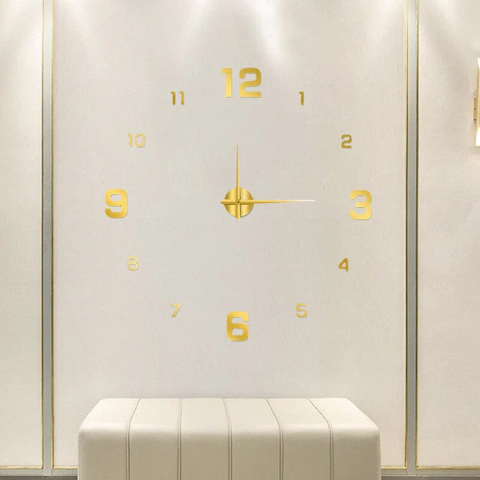 Quiet Classic Wall Clock Analog Home Decoration