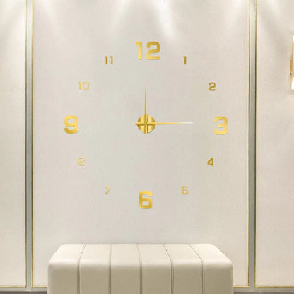 Quiet Classic Wall Clock Analog Home Decoration