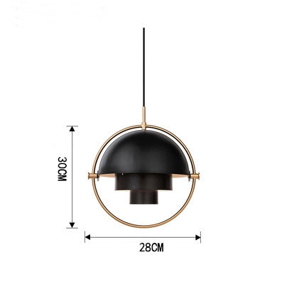 Unique Metal Sphere Pendant Light