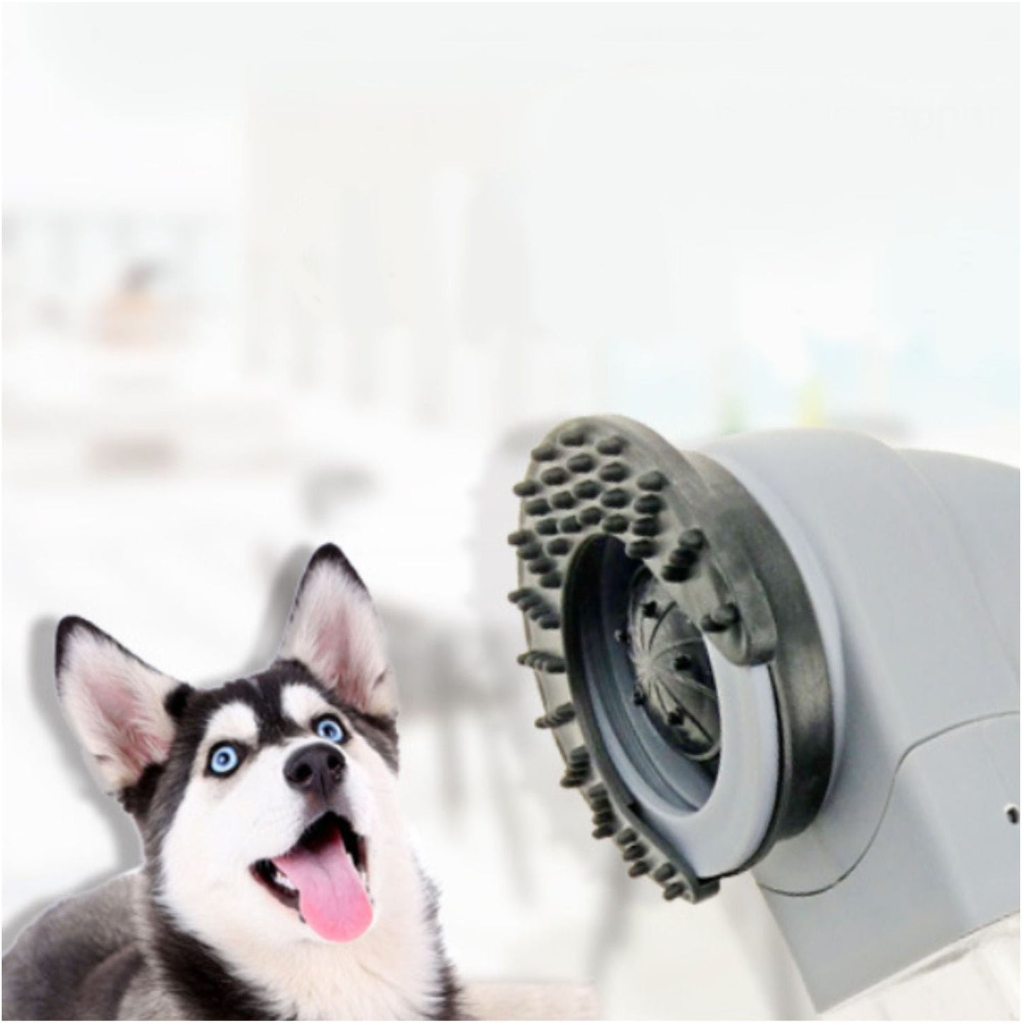 Wireless Pet Hair Vacuum Grooming Kit