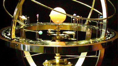 Colorful Planet Desk Model