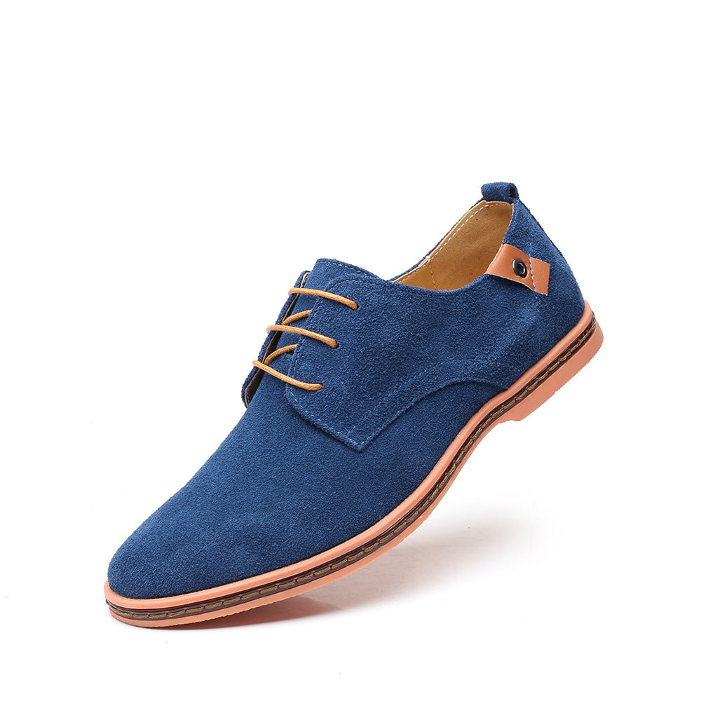 Luxury Suede Mens Formal Oxford Shoes