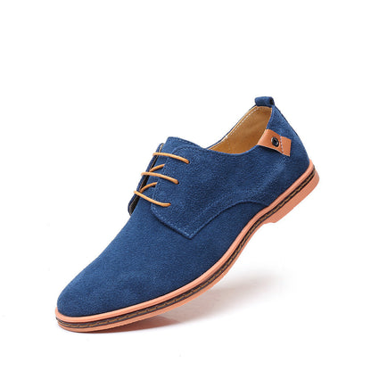 Luxury Suede Mens Formal Oxford Shoes
