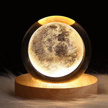 Colorful LED Crystal Table Lamp - Pexav