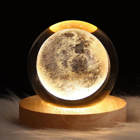 Colorful LED Crystal Table Lamp - Pexav