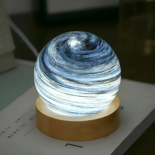 Colorful Globe Table Lamp - Pexav