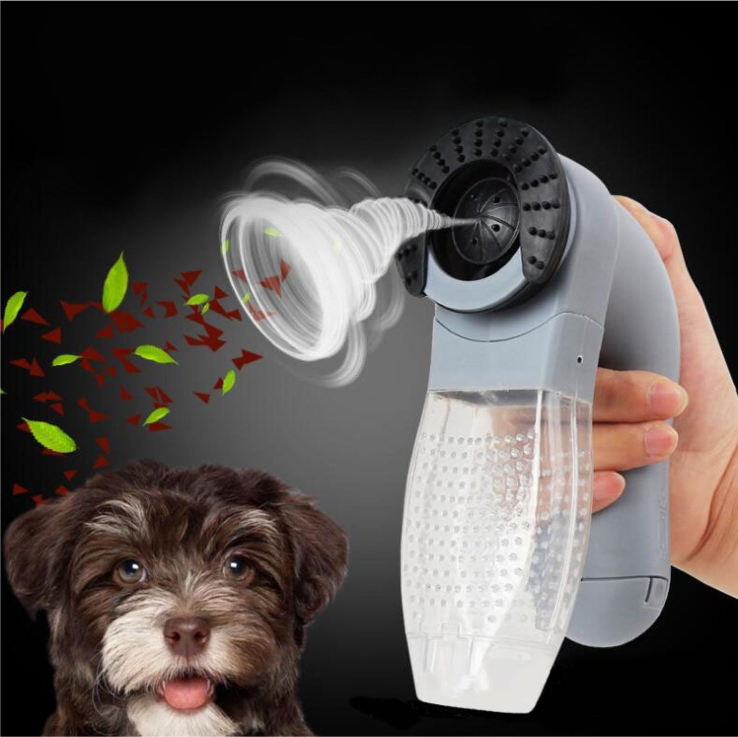 Wireless Pet Hair Vacuum Grooming Kit