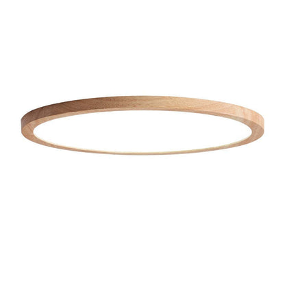 Asian Style Slim Round LED Ceiling Lamp - Pexav