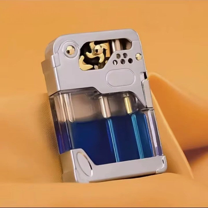 Transparent Fuel Metal Lighter