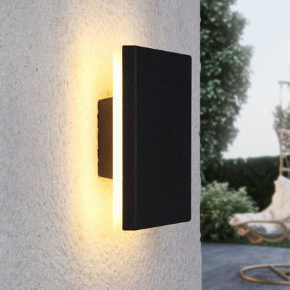 Bright Outdoor LED Wall Sconce Up Down Light Fixture