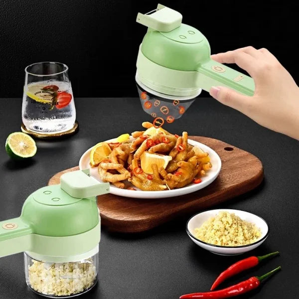 4-in-1 Easy Food Chopper Set - Pexav