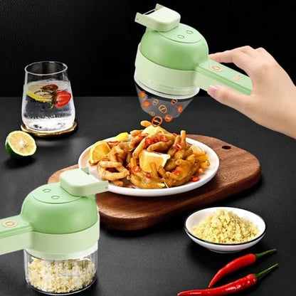 4-in-1 Easy Food Chopper Set - Pexav